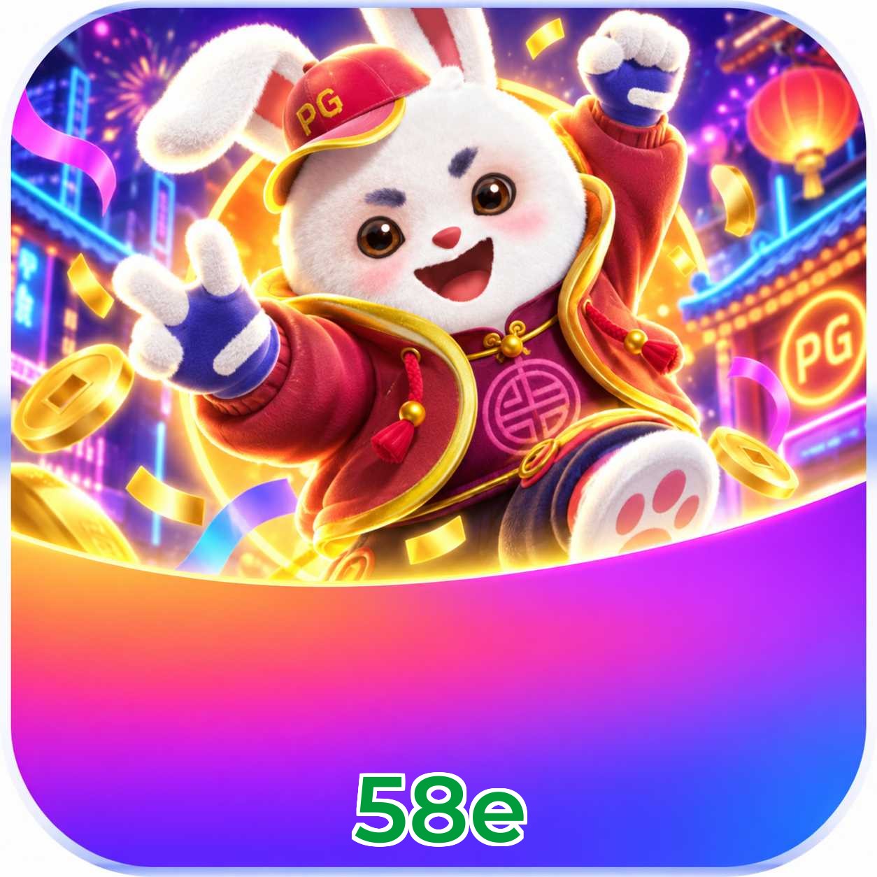 Jogos Fortune da 58e com Fortune Tiger e títulos PG Soft